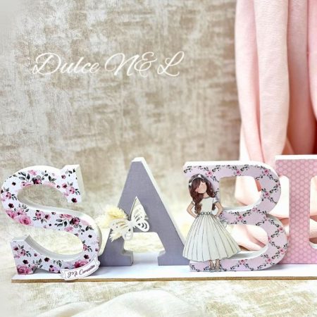 Nombre decorado Princess